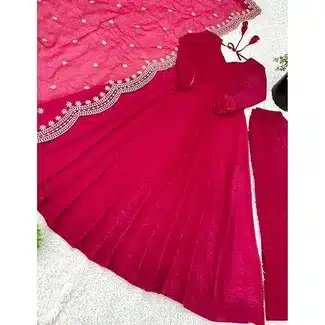 Ruby Twirl Gown